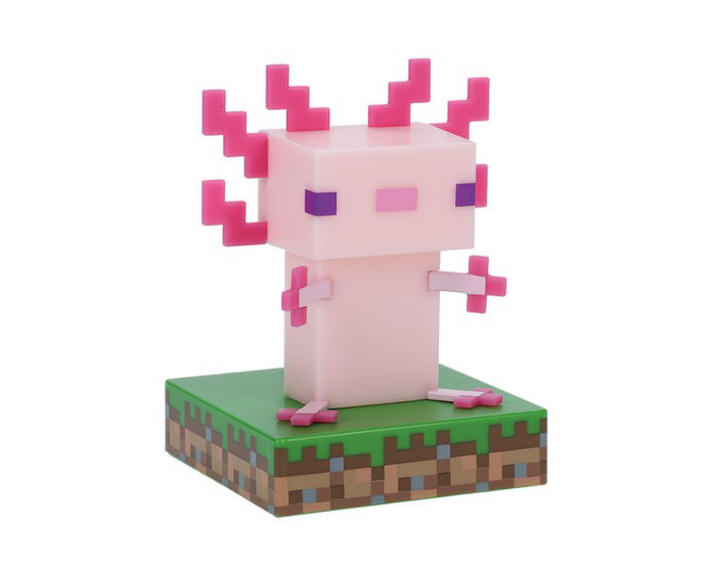 Paladone minecraft axolotl icon light, , medium-null