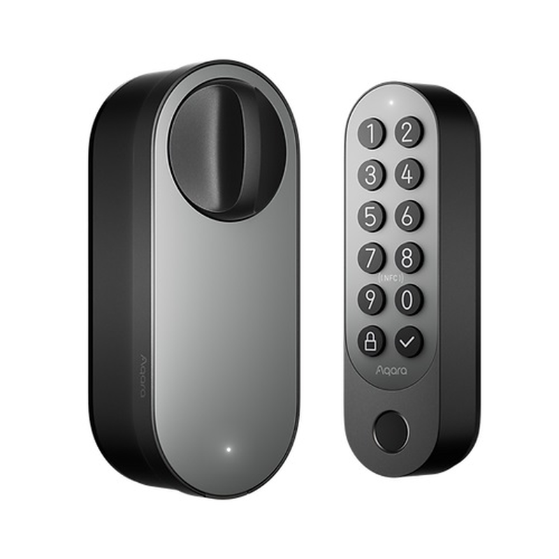 Aqara smart lock u200, black - smart locks, , medium-null