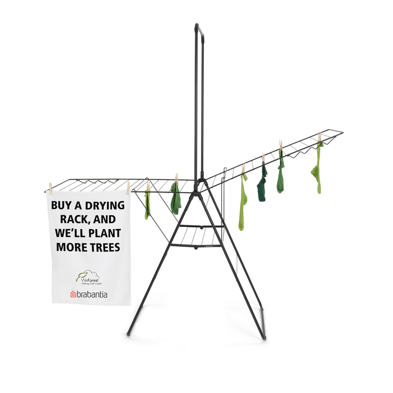 Product image: Brabantia hangon dryer 25m with rod black, , medium-null