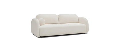 Roma sofa bed, White, medium