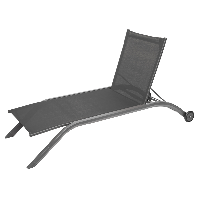 Hesperide milenio sun lounger - anthracite, , medium-null