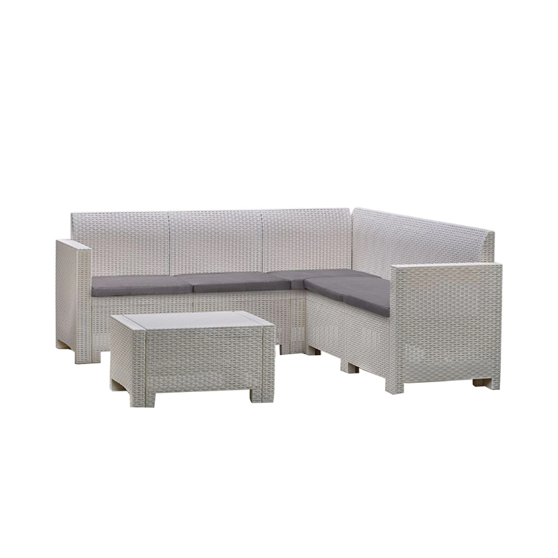 Bica garden lounge corner sofa nebraska white image number null