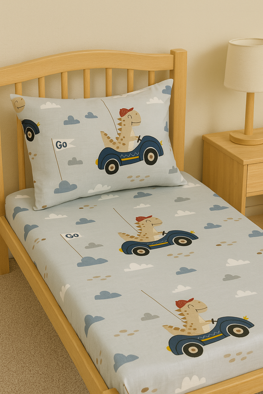 Elephant bed sheet set 70x140cm+15cm, , medium-null