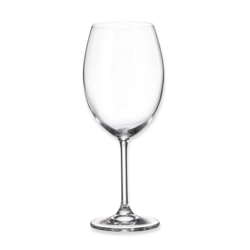 Crystal bohemia colibri wine glass - 580ml - 6pcs set image number null