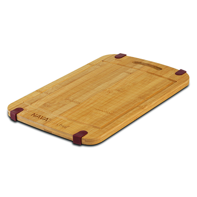 Nava terrestrial bamboo cutting board 40cm, , medium