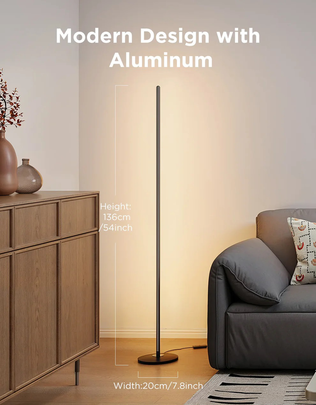 Govee floor lamp lite smart rgbicw corner lamp supports matter, , medium-null