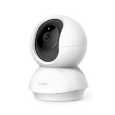 Tp-link ip camera, pan/tilt home security Wi-Fi, day/night view, 1080p full HD resolution, micro sd card storage（up to 128GB）, two-way audio, cloud support, android and ios, mobile view, motion detection, sound and light alarm, , medium