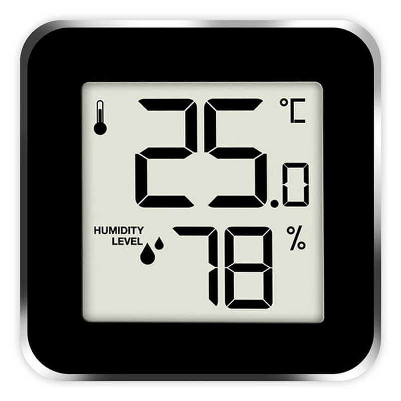 Life 221-0118 aluminium mini silver thermometer-null