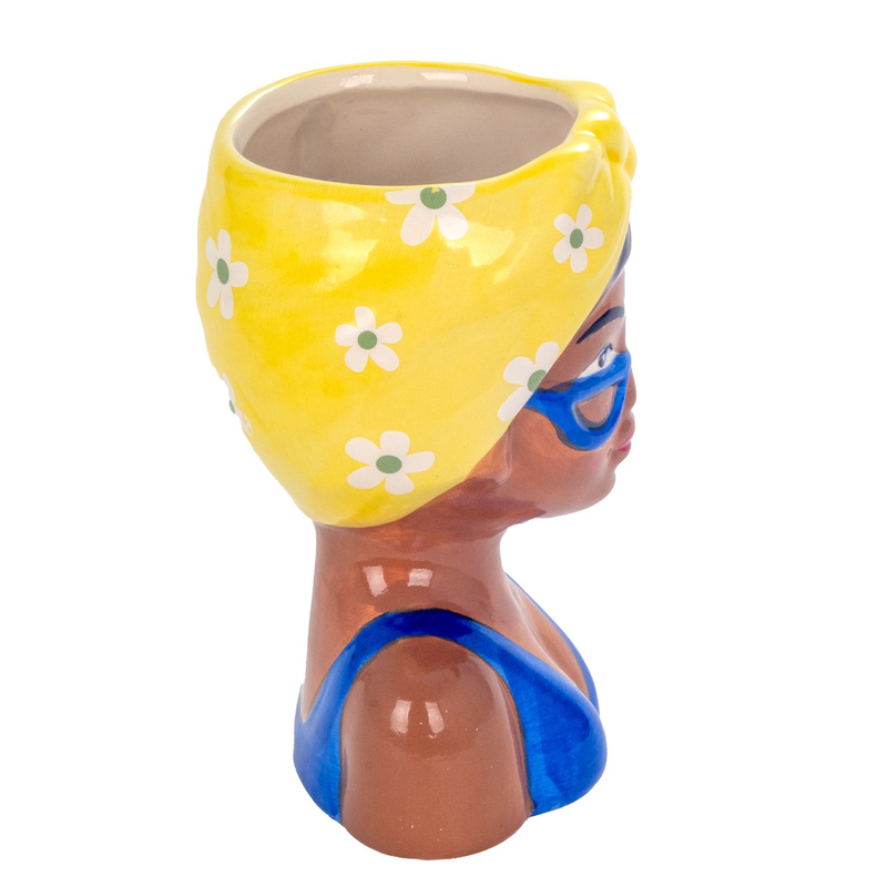 Woman bust vase, , medium image number null