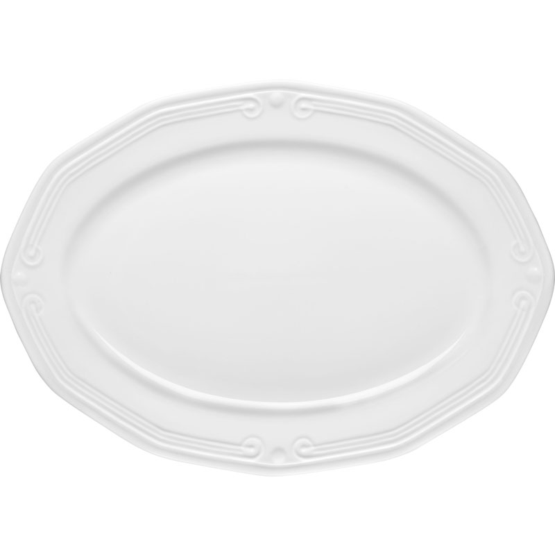 Athenee platter oval 36cm white, , medium image number null
