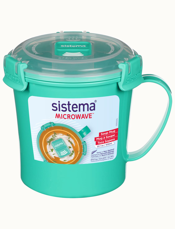 Sistema microwave color soup mug 656ml 21107-null