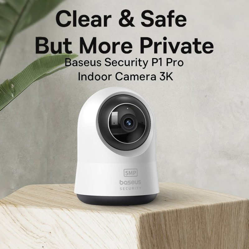 Baseus security p1 pro indoor camera 3k white eu, , medium-null