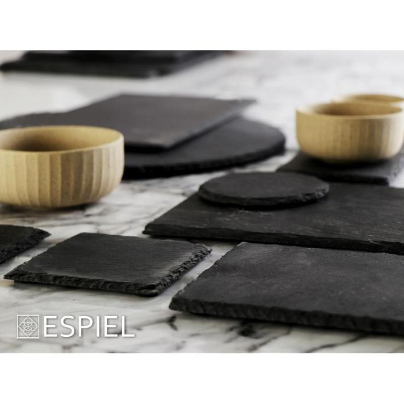 Espiel πλατω σερβιρισματος απο σχιστολιθο 21x17cm, , medium-null