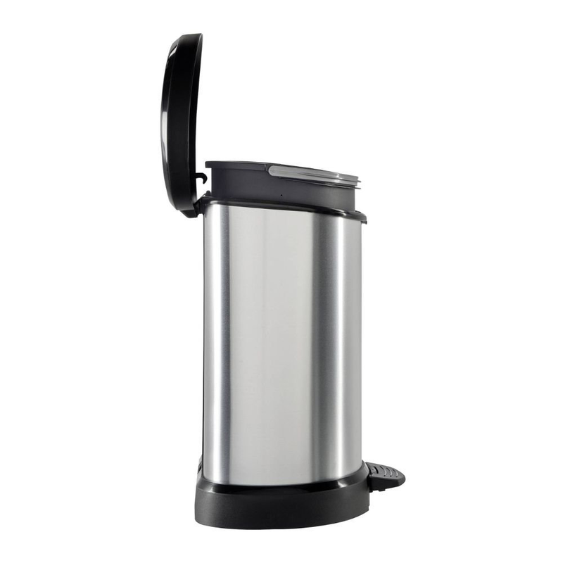 Product image: Curver deco κάδος απορριμμάτων με πεντάλ, μεταλλική όψη, ανθεκτικός & εύκολος στο καθάρισμα, , medium-null