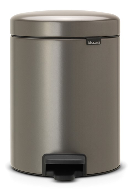 Product image: Brabrantia newicon pedal bin 5l- platinum, , medium-null
