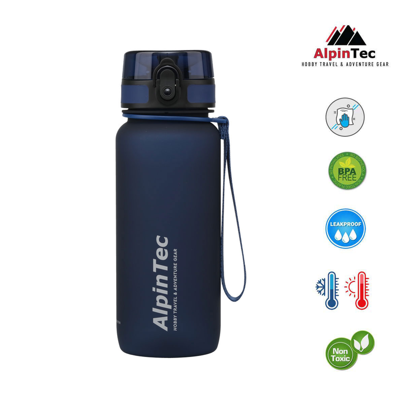 Alpin trek bottle d.blue 650ml, , medium image number null
