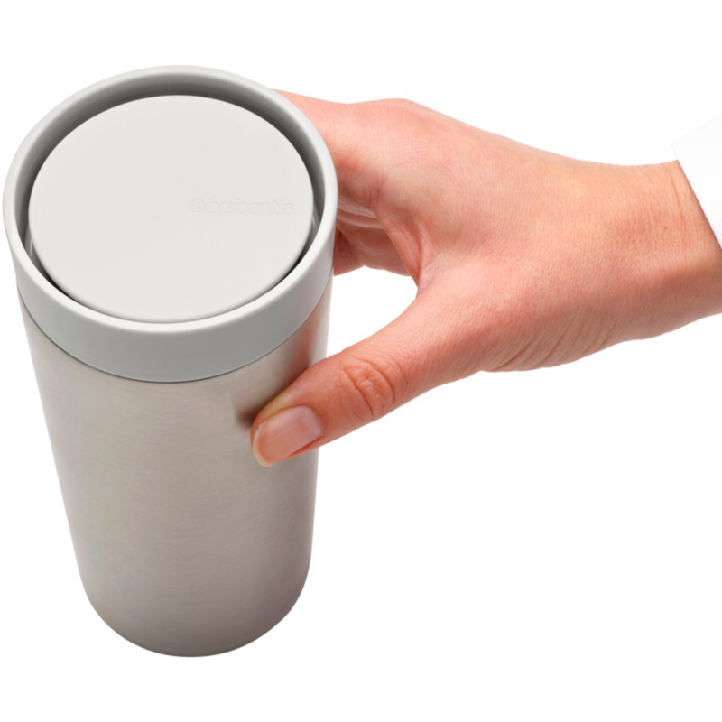 Product image: Brabantia ισοθερμικη κουπα μεσαια 360ml - απαλο γκρι, , medium-null