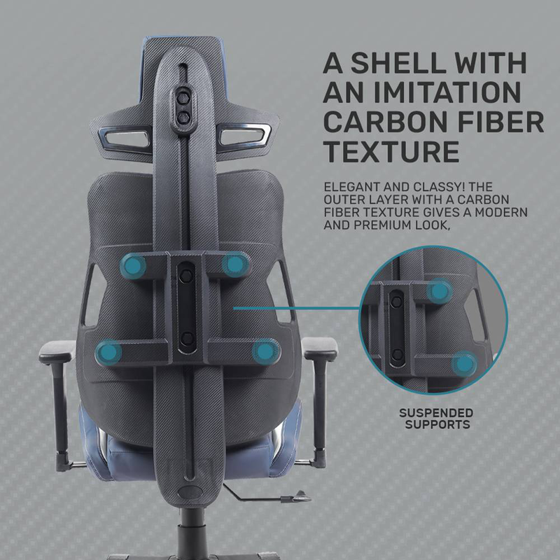 Armaggeddon gaming chair pu leather exo-III gravity-null