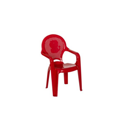 Bica chair for children andria lion plastic red, Red, medium