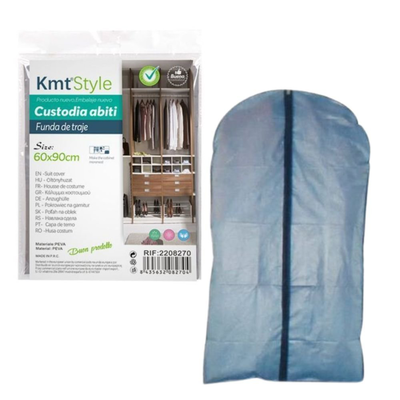 Hanging clothes storage case with zipper 60x90cm 2208270, , medium