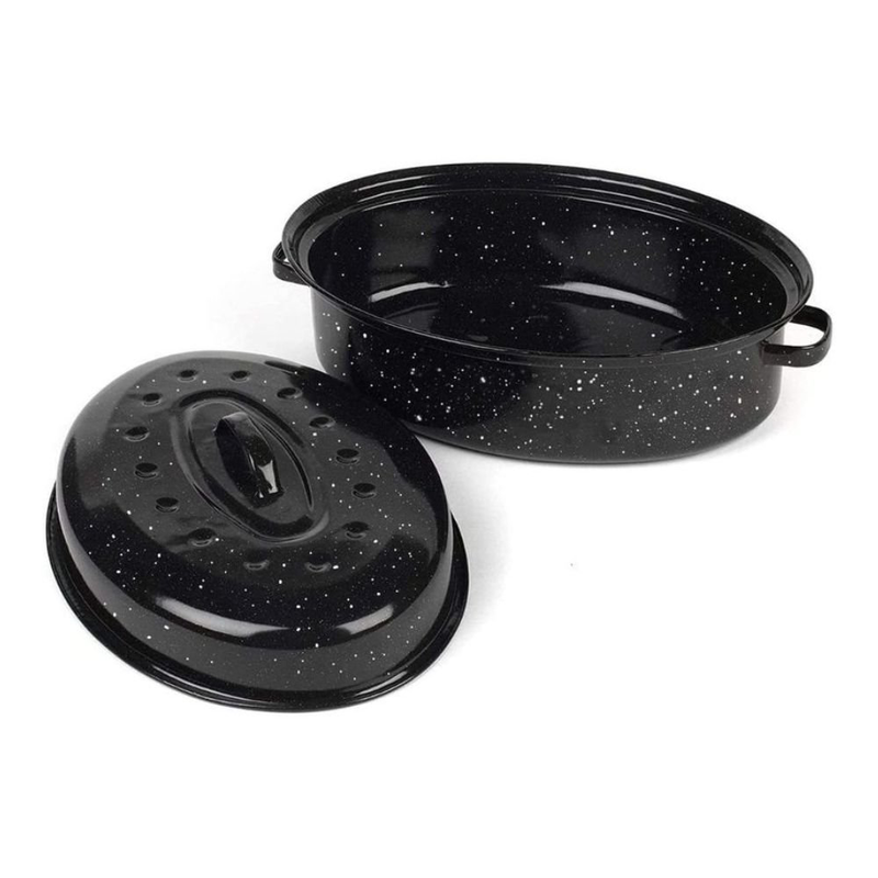 Product image: Αντικολλητική γάστρα με καπάκι 37×26.5×12.5cm, , medium-null