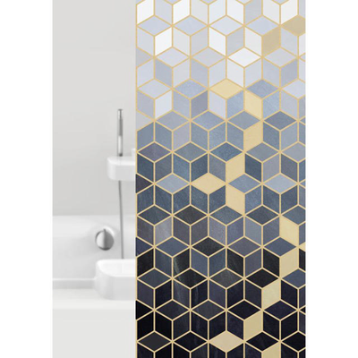 Textile shower curtain mara oro, , medium