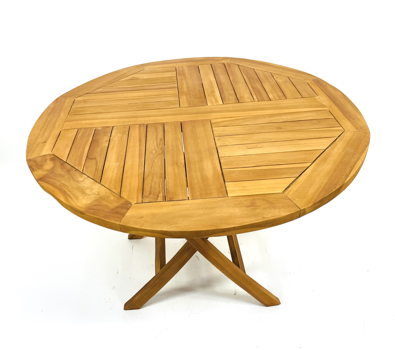 Round folding garden table, , medium image number null