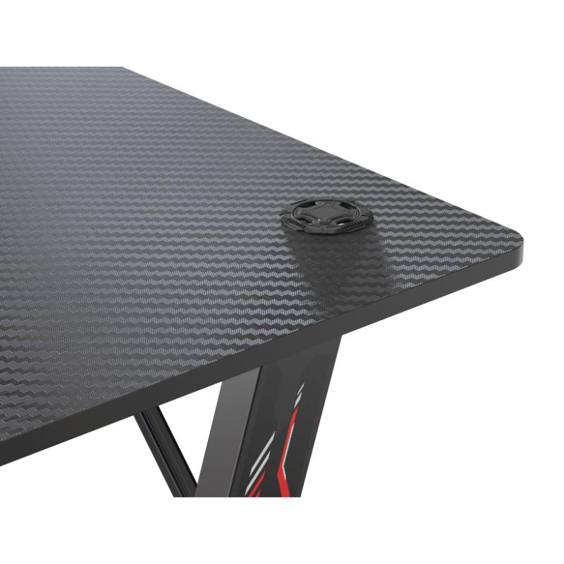 Superoffice mercury gaming desk - black, , medium-null