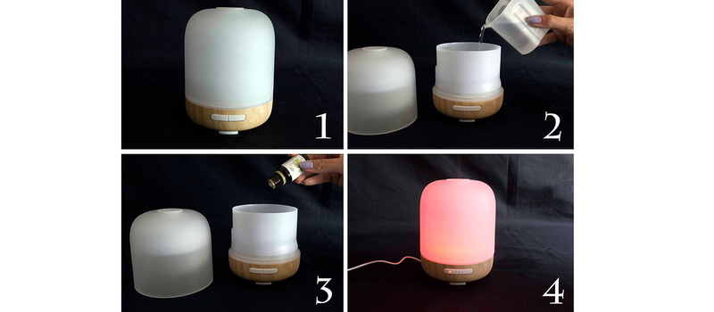 Product image: Gisa wellness - pandora - wood and glass diffuser, , medium-null