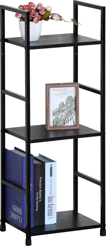 Algeria 3 tier shelf - black, , medium-null