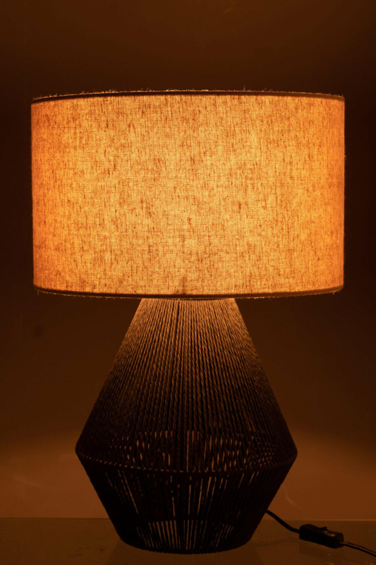 Table lamp string jute, , medium-null
