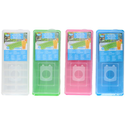 Ice cube tray with lid - assorted colors