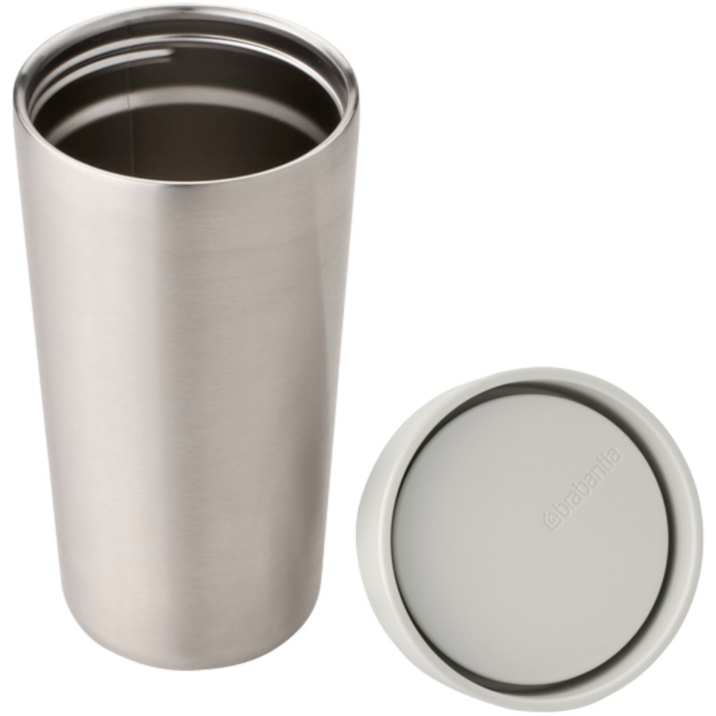 Product image: Brabantia ισοθερμικη κουπα μεσαια 360ml - απαλο γκρι, , medium-null