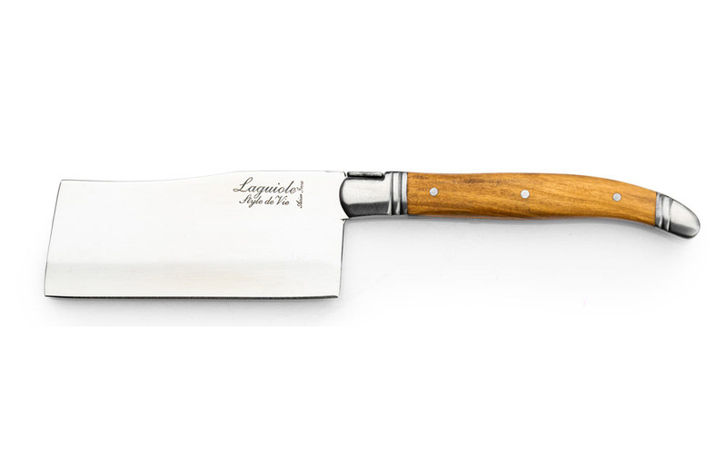 Laguiole luxury line cheese knives olive wood, , medium image number null