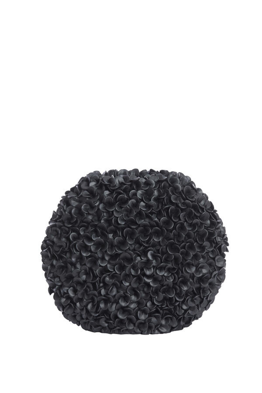 Phylia vase matt black - large-null