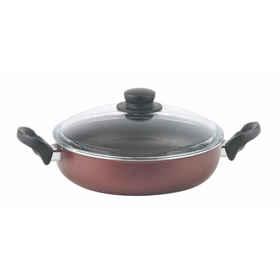 Domo low casserole 28cm - red jolie, , medium