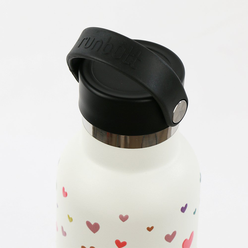 Thermal bottle hearts confetti 600ml, , medium image number null