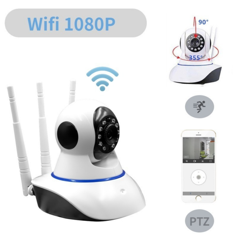 Wi-Fi ip κάμερα παρακολούθησης με αμφίδρομη επικοινωνίαHD, , medium image number null