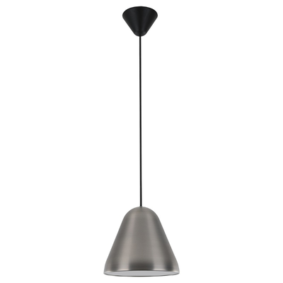 Superlights 'paris' 1xe27 (max.25w) pendant light metal satin nickel l46xw47xh69.5mm, , medium