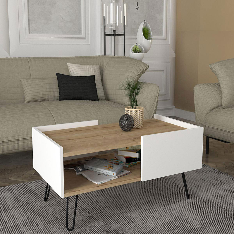Artelibre 14410190 serifos coffee table - natural/white, , medium-null