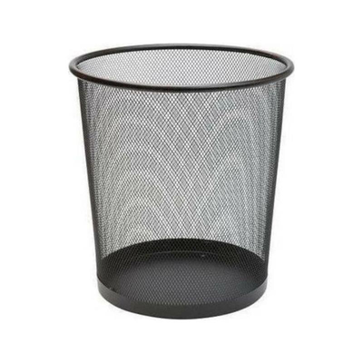 Hmd στρογγυλος μεταλλικος καδος γραφειου 28x26cm - διαφορα χρωματα