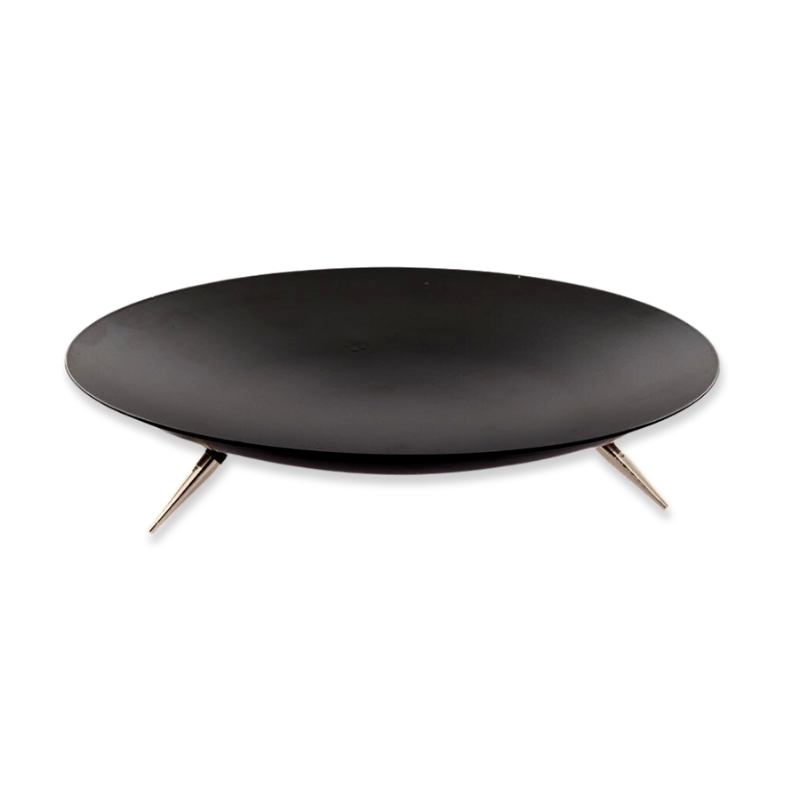 Product image: Decorative metal plate black 25x25x5cm, , medium-null
