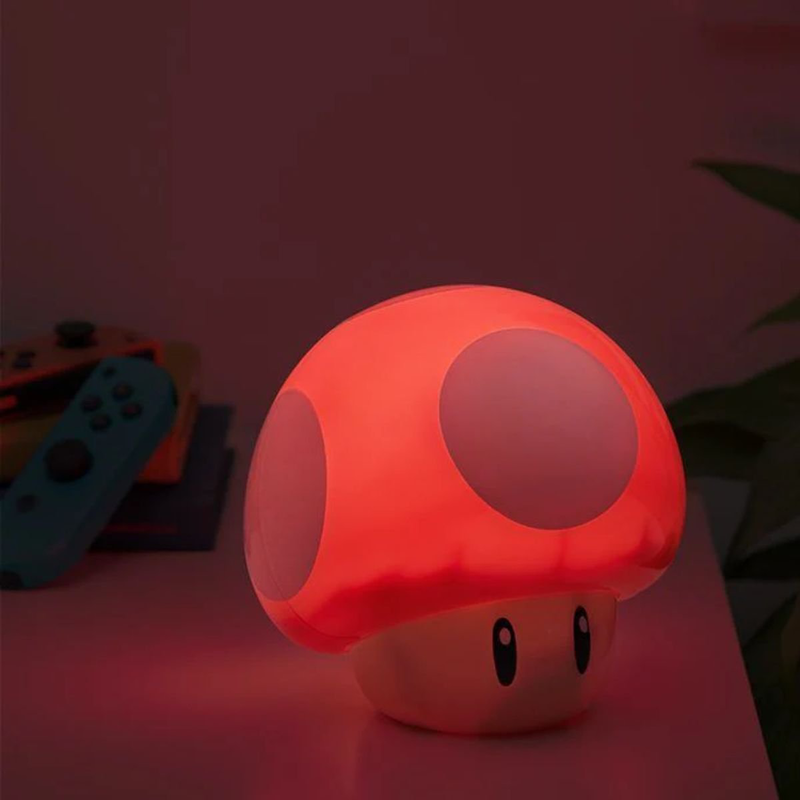 Paladone super mario bros. Mushroom light with sound 12cm pp4017nnv5id, , medium-null