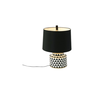 Donna black/white table lamp, , medium