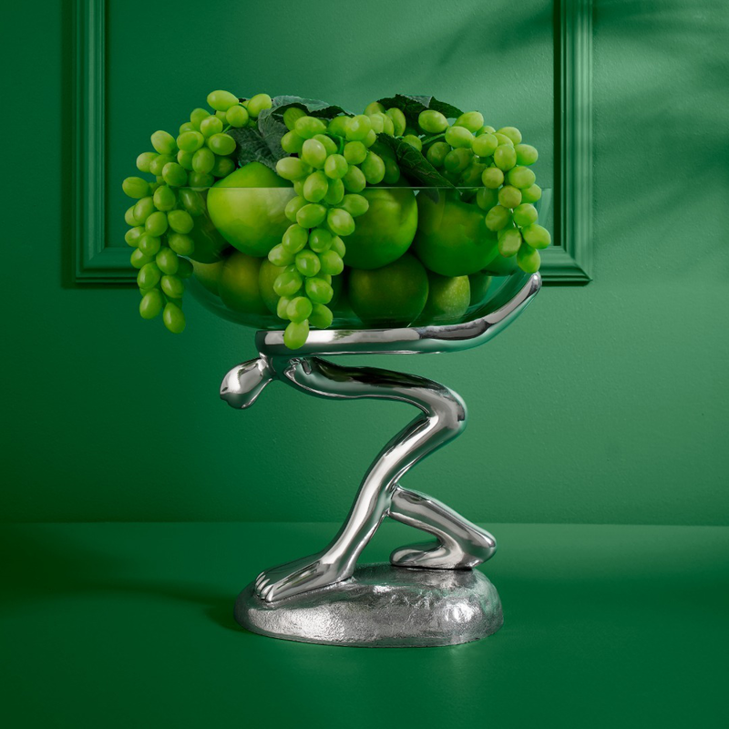 Product image: Glass bowl and stand-null
