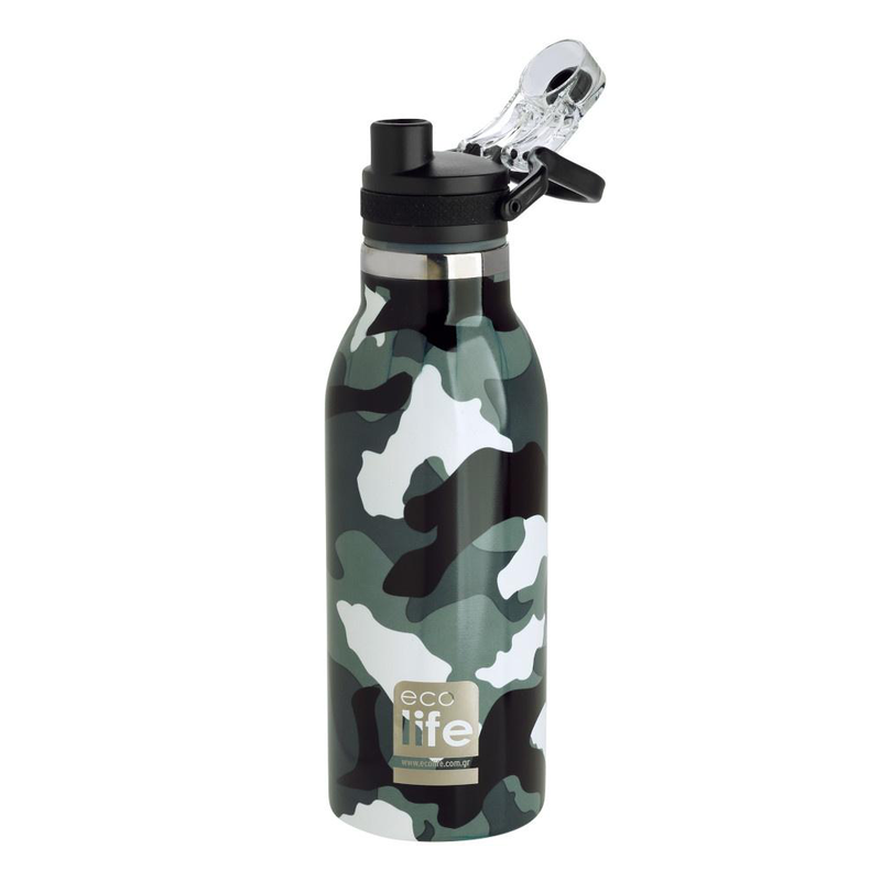 Ecolife thermo camouflage with sport cap x 550ml-null