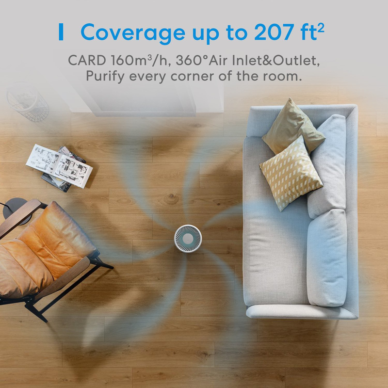 Product image: Meross homekit smart Wi-Fi hepa 13 Air purifier map100hk-uk, , medium-null
