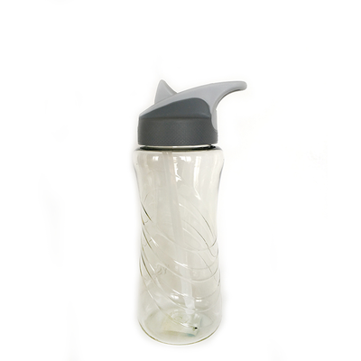 Sport bottle 650ml transparent & grey, , medium