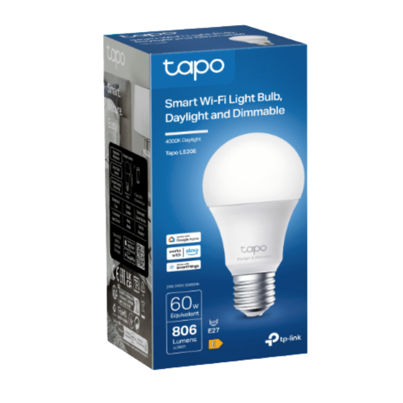 Smart Wi-Fi &lambda;ά&mu;&pi;&alpha; tp-link tapo &phi;&omega;&tau;ί&sigma;&tau;&epsilon; έ&xi;&upsilon;&pi;&nu;&alpha; &tau;&omicron;&nu; &chi;ώ&rho;&omicron; &sigma;&alpha;&sigmaf; tapo l520e, , medium-null