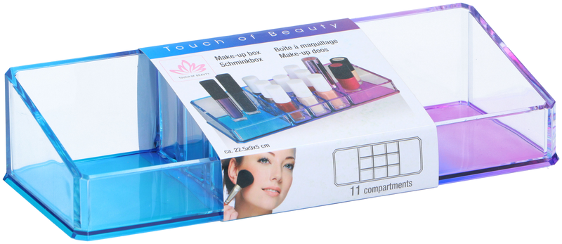 Touch of beauty make-up box 11 sections, , medium-null